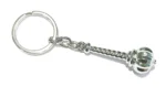 La Belleza Silver Men's Lanyard Keychain ( Pack of 1 ) - Image 2