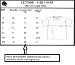 Leotude Pack of 1 Cotton Blend Oversized Fit Men's T-Shirt ( Red ) - Image 3