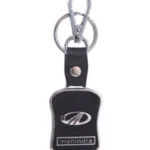 Mahindra Leather Metal Hook Locking Key Chain