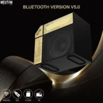NEUTON PRO KOHINOOR 10 W Bluetooth Speaker Bluetooth v5.0 with USB,SD card Slot,Aux Playback Time 6 hrs Gold - Image 2