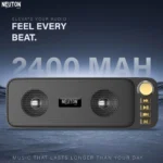 NEUTON PRO SHENSHAH GOLD 40 W Bluetooth Speaker Bluetooth v5.0 with USB,SD card Slot,Aux Playback Time 4 hrs Gold - Image 2