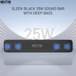 NEUTON PRO TOP BARR 25 W Bluetooth Speaker Bluetooth v5.0 with SD card Slot,USB,Aux Playback Time 5 hrs Black