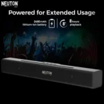 NEUTON PRO X BAR 40 W Bluetooth Speaker Bluetooth v5.0 with USB,SD card Slot,Aux Playback Time 5 hrs Black - Image 2