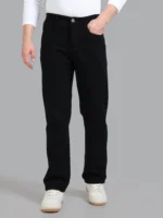 Paul Street Relaxed Clean Look Men's Jeans - Black ( Pack of 1 )