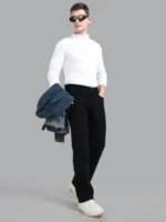 Paul Street Relaxed Clean Look Men's Jeans - Black ( Pack of 1 ) - Image 3