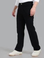Paul Street Relaxed Clean Look Men's Jeans - Black ( Pack of 1 ) - Image 4
