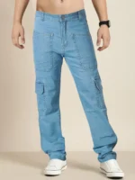 RIG BONE Solid Men's Jeans - Light Blue ( Pack of 1 )