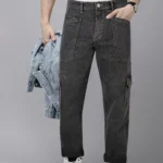 RIG BONE Dyed Men's Jeans - Black ( Pack of 1 )