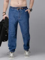 RIG BONE Men's Jeans - Navy Blue ( Pack of 1 )