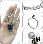 Black Men’s Regular Keychain ( Pack of 1 ) - Image 4