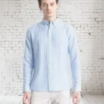 Radhe Enterpris Cotton Regular Fit Full Sleeves Men's Formal Shirt - Blue ( Pack of 1 )