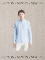 Radhe Enterpris Cotton Regular Fit Full Sleeves Men's Formal Shirt - Blue ( Pack of 1 ) - Image 4