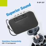 Sanjana Collections Portable Speaker 10 W Bluetooth Speaker Bluetooth V 5.0 with USB,SD card Slot Playback Time 6 hrs Black - Image 3