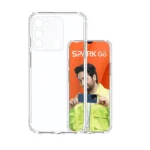 Spectacular Ace - Transparent Silicon Plain Cases Compatible For Tecno Spark Go 2022 ( Pack of 1 )