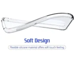 Spectacular Ace - Transparent Silicon Plain Cases Compatible For Tecno Spark Go 2022 ( Pack of 1 ) - Image 4