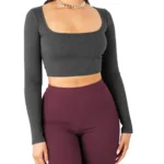 THE BLAZZE Women's Cotton Crop Top ( Bronze )