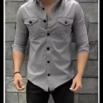 Daily wear double pocket shirts for men