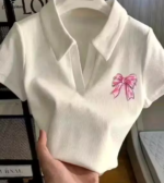 trendy women, Polo T-Shirt, round neck, V neck, summer wear, T-shirt, Top & Tunic, Under 100, Colour T-shirt, party wear top, daily wear top, tunic top women, korean t-shirt, korean top, under 300, Under 200,