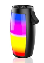 VEhop 1202 RGb 10 W Bluetooth Speaker Bluetooth v5.0 with USB,SD card Slot,Aux Playback Time 6 hrs Black