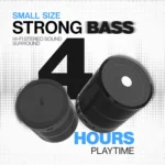 VEhop Mini 5 W Bluetooth Speaker Bluetooth V 5.1 with USB,SD card Slot,Call function Playback Time 5 hrs Assorted - Image 3