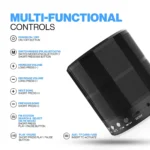 VEhop Mini 5 W Bluetooth Speaker Bluetooth V 5.1 with USB,SD card Slot,Call function Playback Time 5 hrs Assorted - Image 7