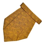 Voici GoldenRod Paisley Micro Fiber Cravats