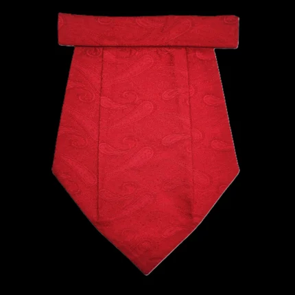 Voici Red Paisley Micro Fiber Cravats