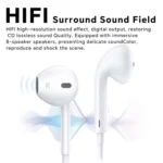 XYBEL WRD-EPH-WHITE-2NOS 3.5 mm Wired Earphone In Ear Powerfull Bass White - Image 4