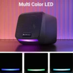 Zebronics ZEB IGLOO 1 8 W Bluetooth Speaker Bluetooth V 5.3 with USB,Aux Playback Time 1000 hrs Black - Image 2