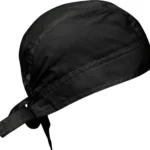 atabz Pack of 1 Cotton Blend Men's Headwrap ( Black )