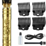 bluecorp enterprise TRIMMER Gold Corded Beard Trimmer With 120 minutes Runtime