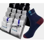 finzer Pack of 5 Men's Cotton Ankle Length Socks ( Multicolor )