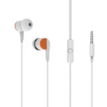 itel L20 PRO 3.5 mm Wired Earphone In Ear Active Noise cancellation White
